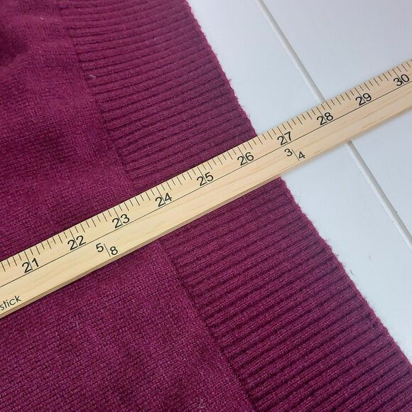 J Crew Supersoft Lambswool Blend Sweater Men's XXL Cabernet Crew Neck AA027 NEW - Picture 6 of 6